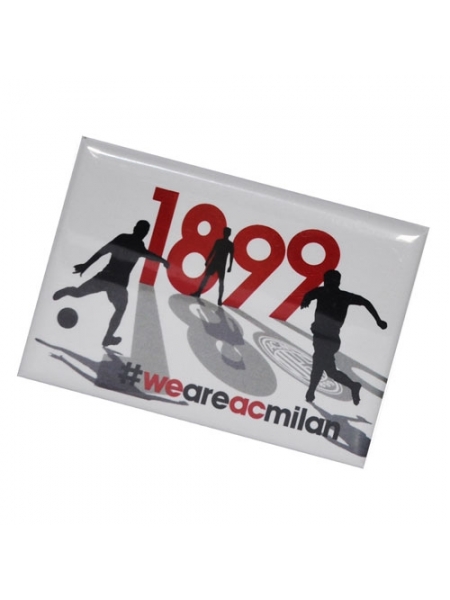 Magnete in metallo 1899 WEAREACMILAN